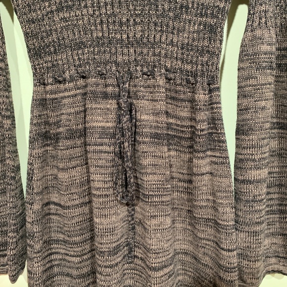 Calvin Klein Balloon Sleeve Cowl Neck Dress - Picture 6 of 8